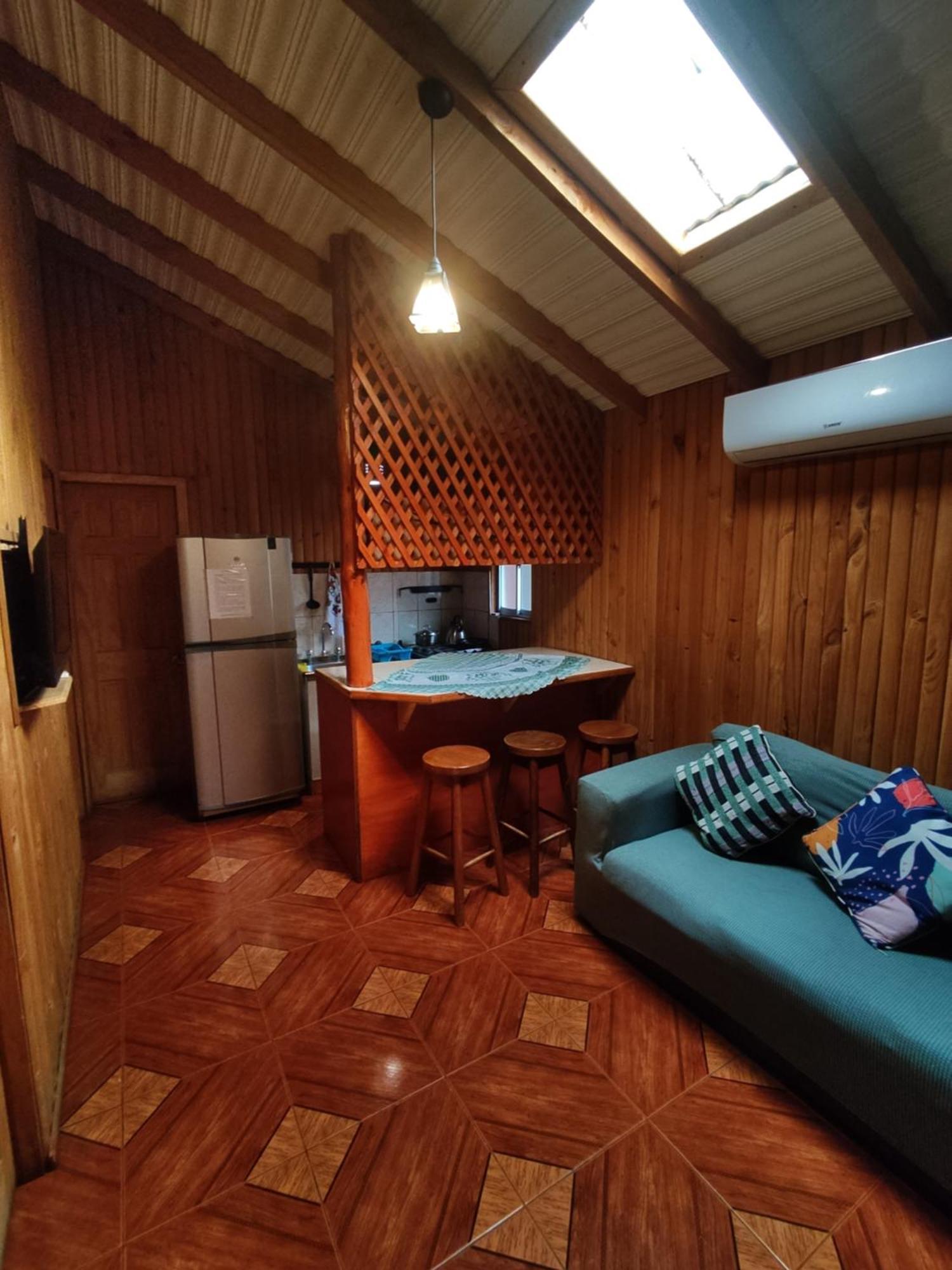 Cabana La Araucaria El Manzano  Rum bild